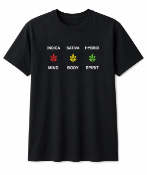 Kind Canna - The Trinity Tee: Mind, Body & Spirit